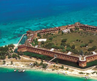 Image de l'extérieur de Fort Jefferson