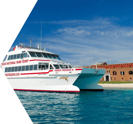 photo of key west ferry to the dry tortugas