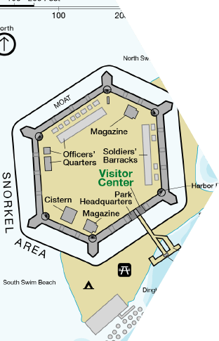 Dry Tortugas Map Tablet 