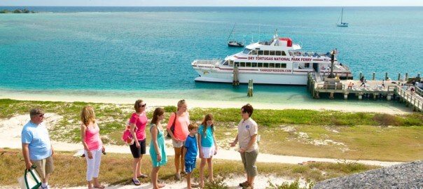 Image of Dry Tortugas Visitors