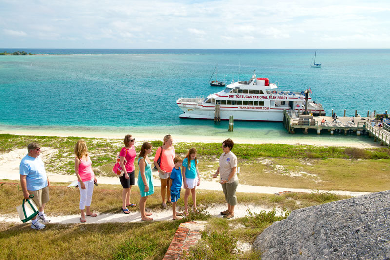 Image of Dry Tortugas Visitors