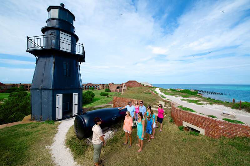 light house at fort jefferson
