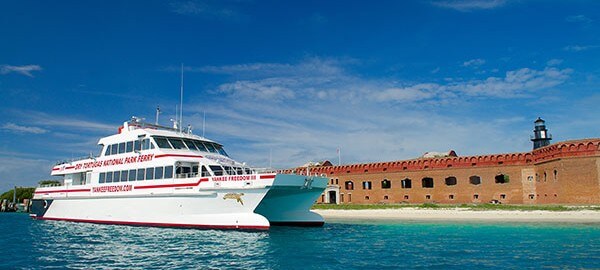 Yankee Freedom at Fort Jefferson Dock