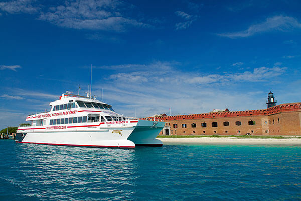 Yankee Freedom at Fort Jefferson Dock