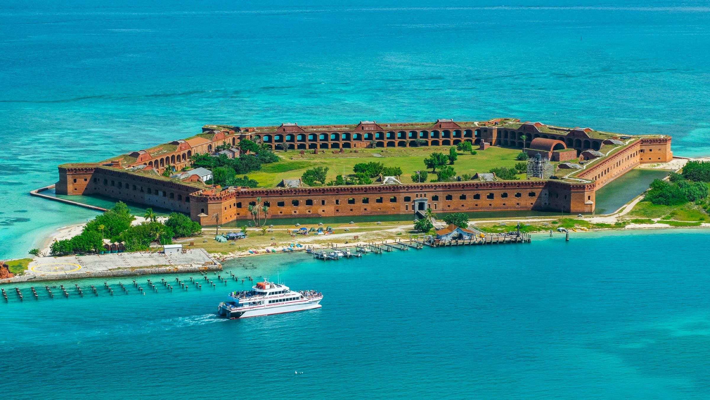 boat tour dry tortugas