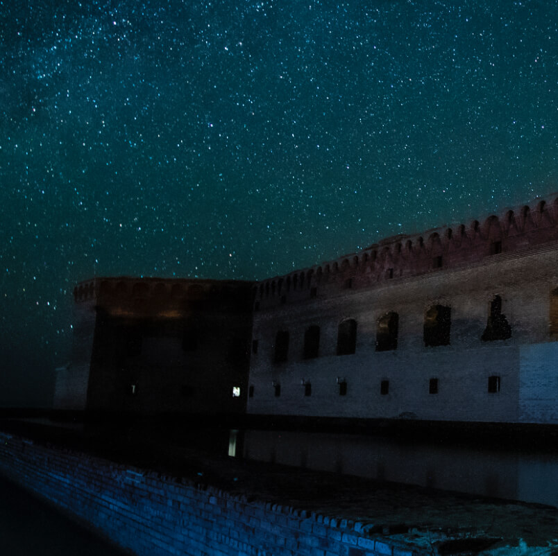 camping at the dry tortugas