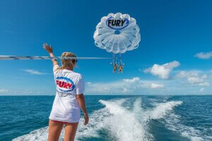 Parasailing in Key West