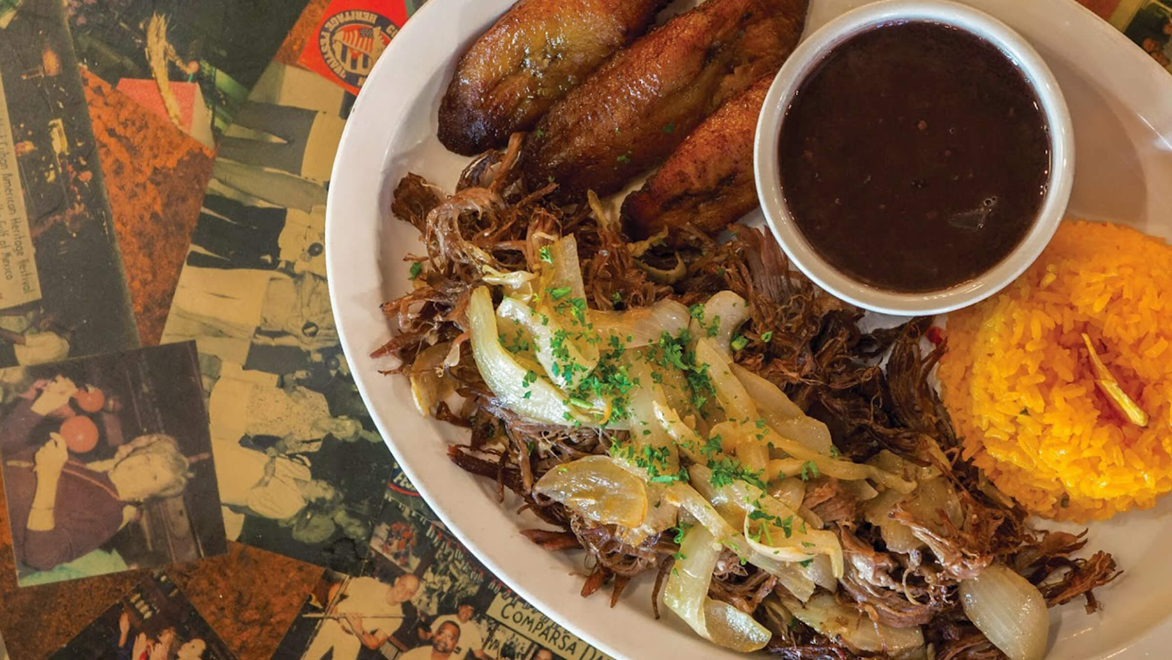 cuban food at el meson de pepe
