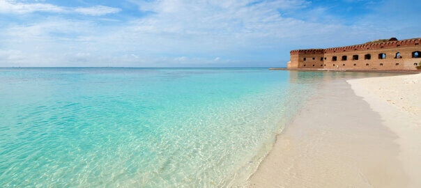 beach at dry tortugas national park