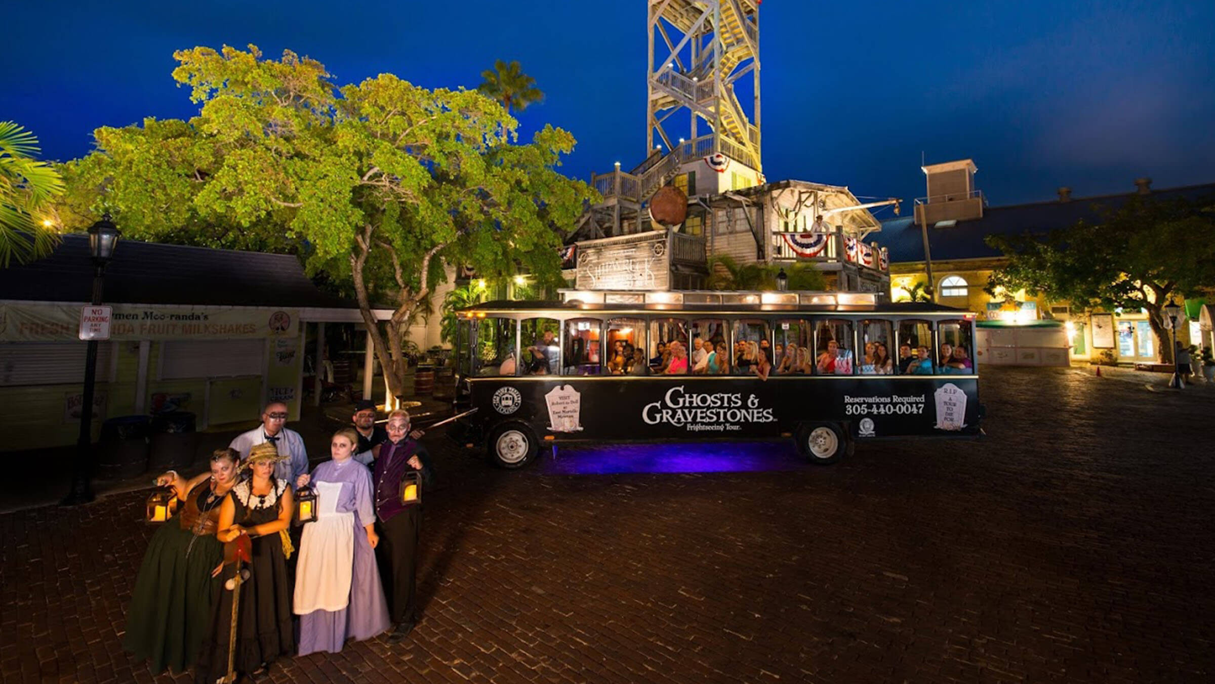 Ghost tour in key west