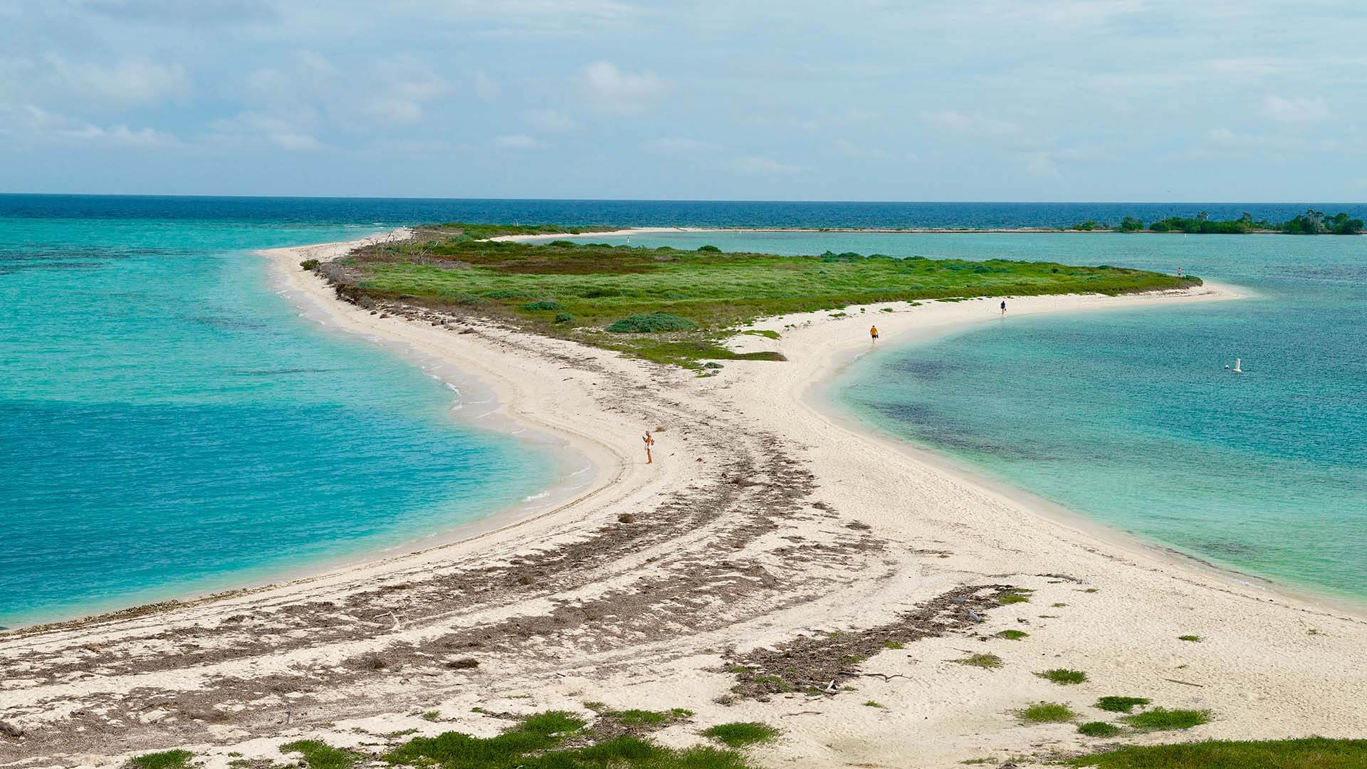 beaches at dry tortugas national park